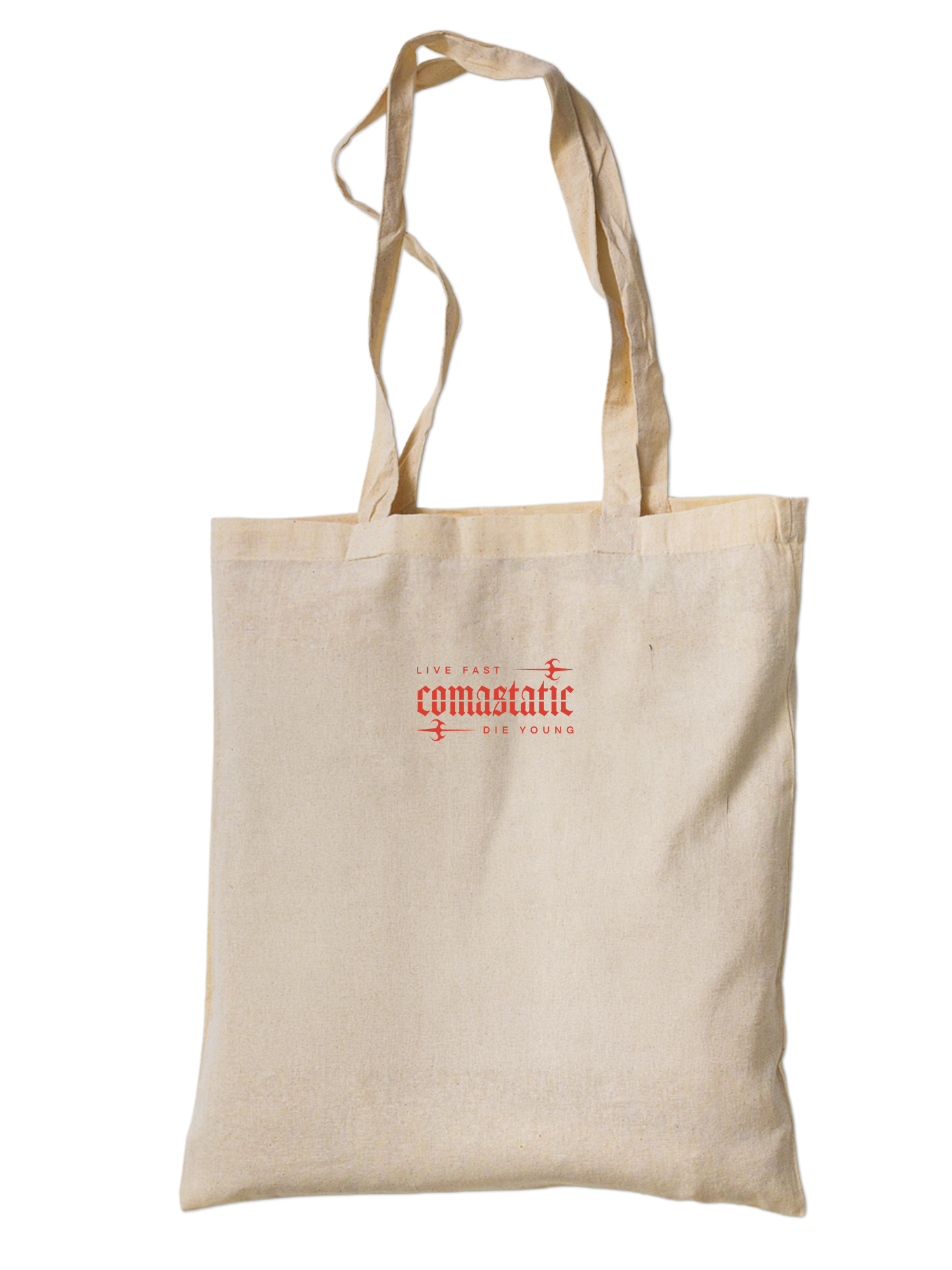 Tote Bag "Live Fast Die Young"